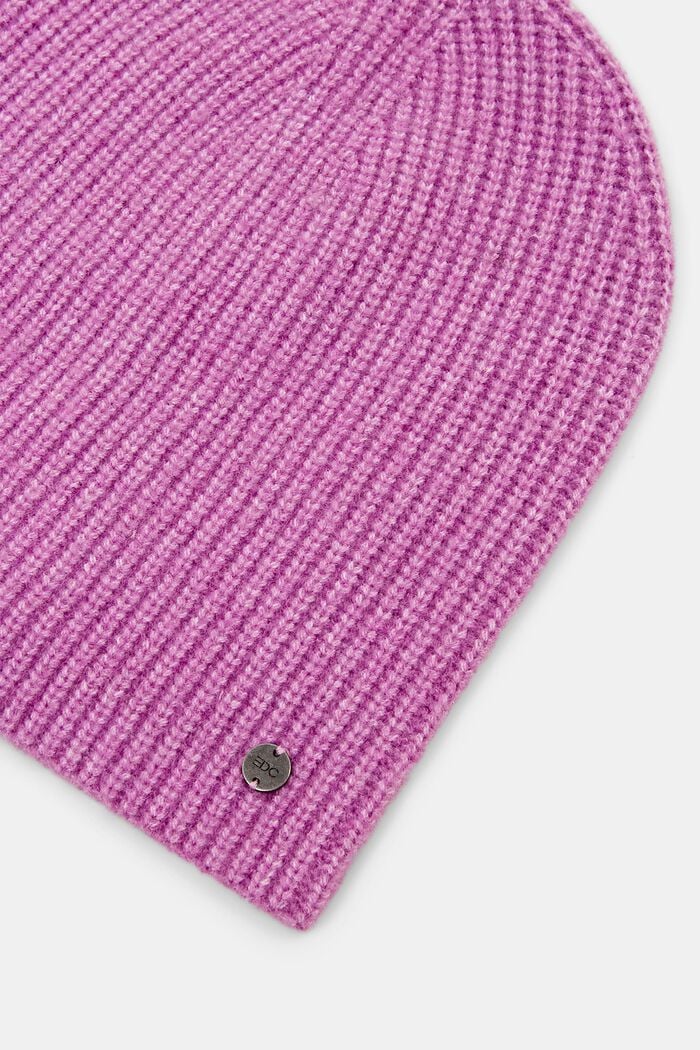 Strick-Beanie, LILAC, detail image number 1