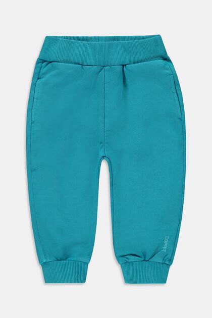 Pants knitted, AQUA GREEN, overview