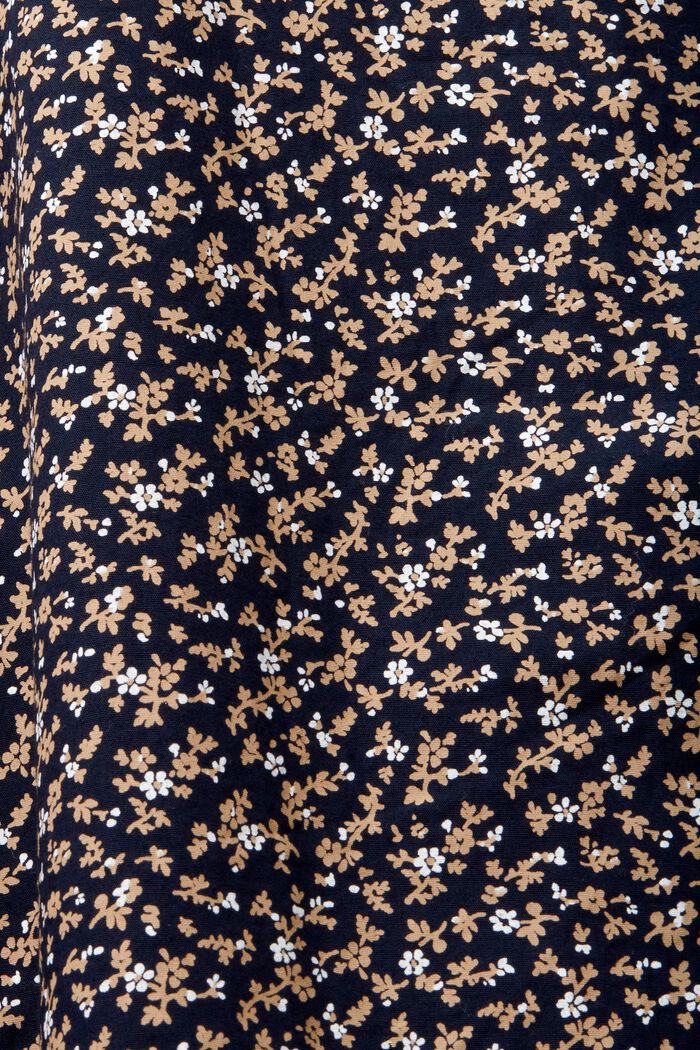 Slim-Fit-Hemd aus Baumwolle mit Muster, NAVY, detail image number 4