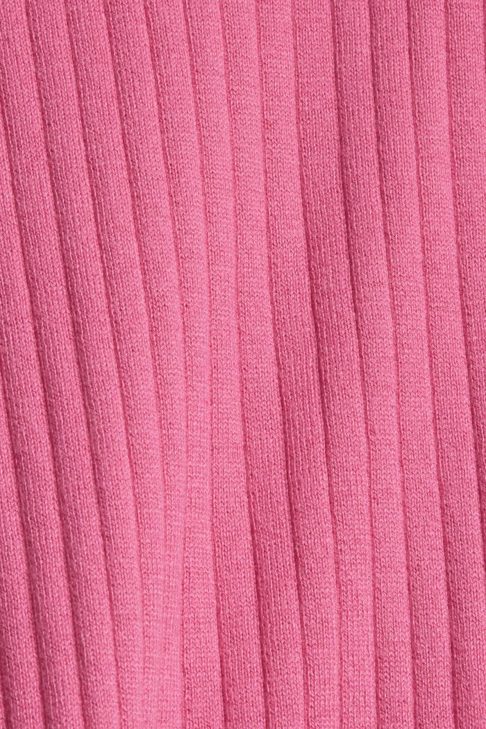 Cardigan aus 100% Organic Cotton, PINK, detail image number 1