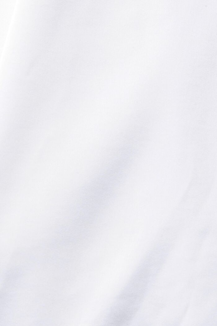 Material-Mix-T-Shirt, LENZING™ ECOVERO™, WHITE, detail image number 4