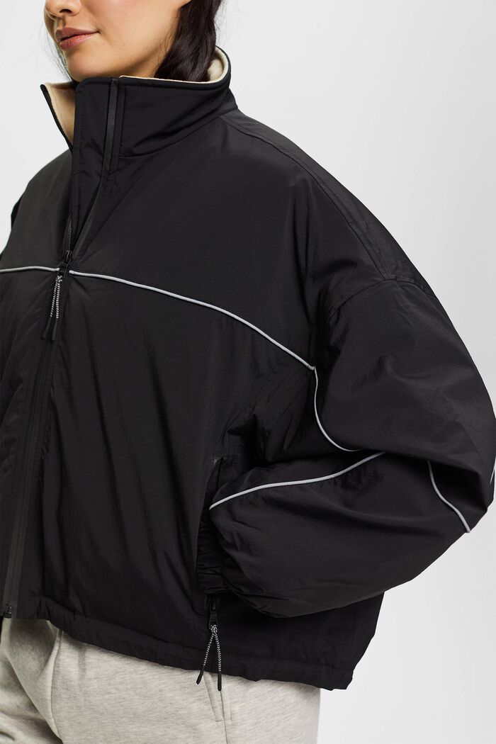 Kurze Puffer Jacket, BLACK, detail image number 2