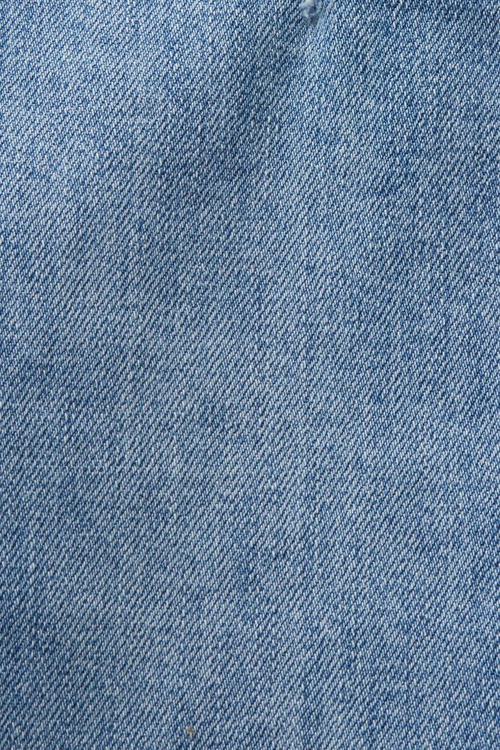 Schmale Jeans mit mittlerer Bundhöhe, BLUE MEDIUM WASHED, detail image number 6
