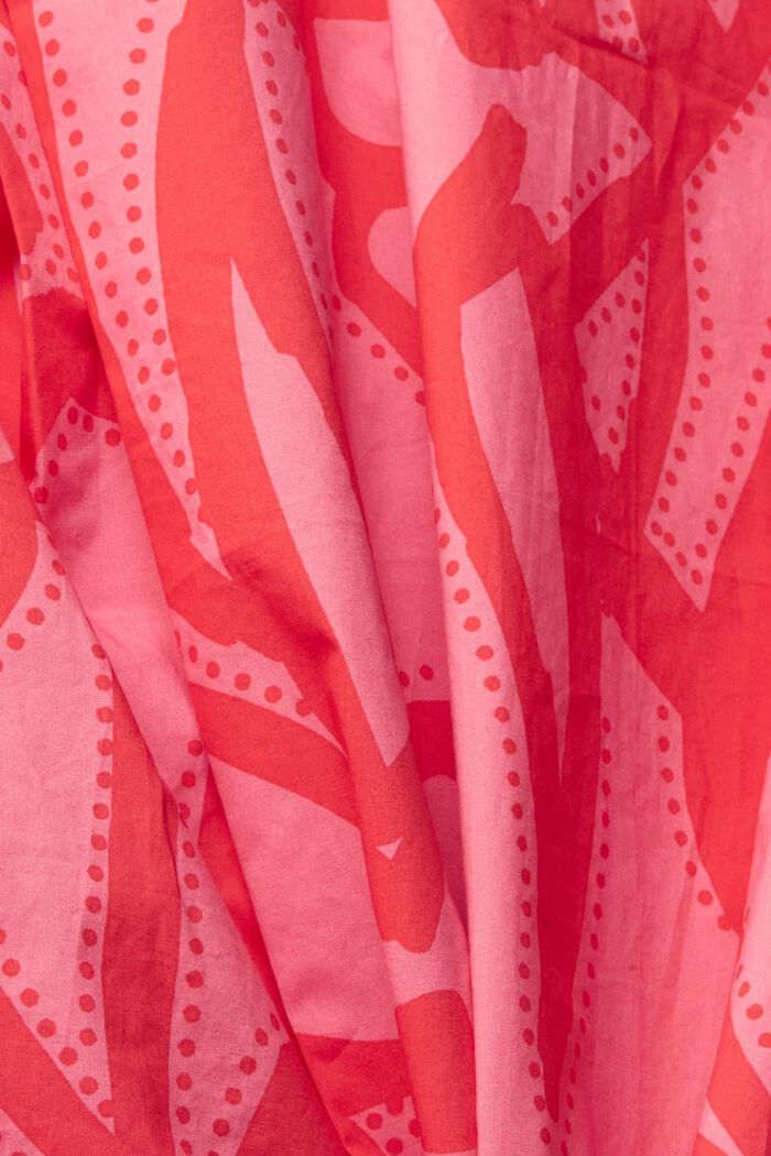 Bluse mit Muster, PINK FUCHSIA, detail image number 4