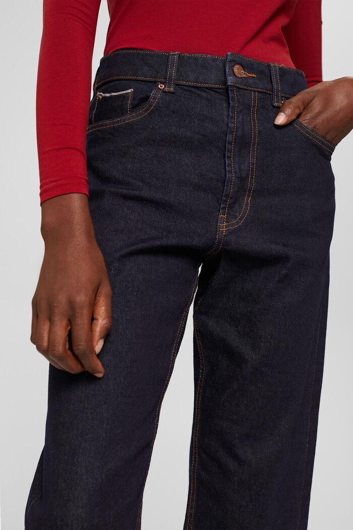Weite Selvedge-Jeans aus Organic Cotton, BLUE RINSE, detail image number 2