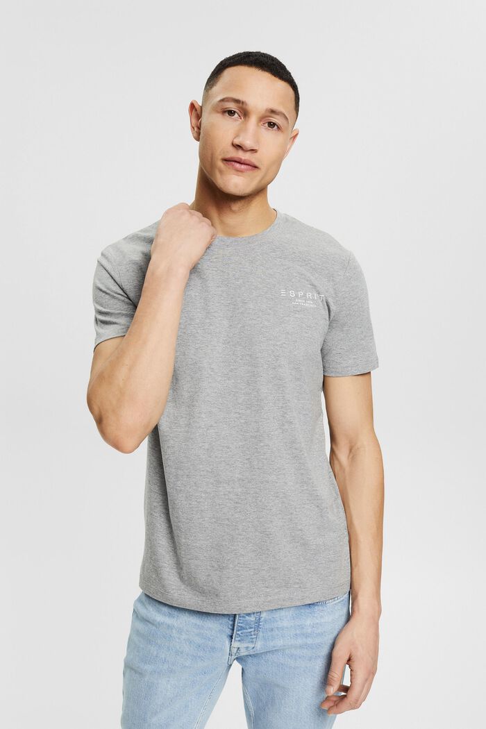 Jersey-T-Shirt mit Logo-Print, LENZING™ ECOVERO™