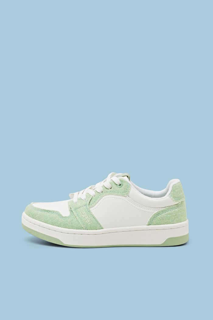 Vegane Sneakers, LIGHT GREEN, detail image number 0