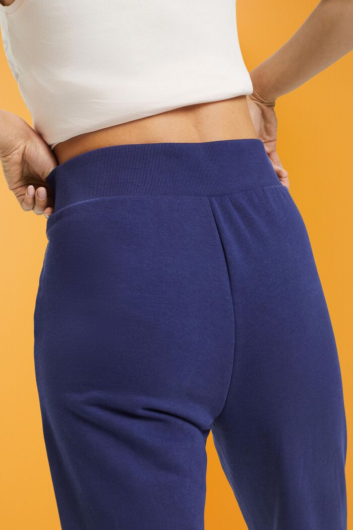 Jogg-Pants in Cropped-Länge, NAVY, detail image number 4