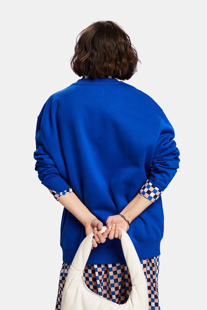 Sweatshirt aus Baumwollmix, BRIGHT BLUE, detail image number 2