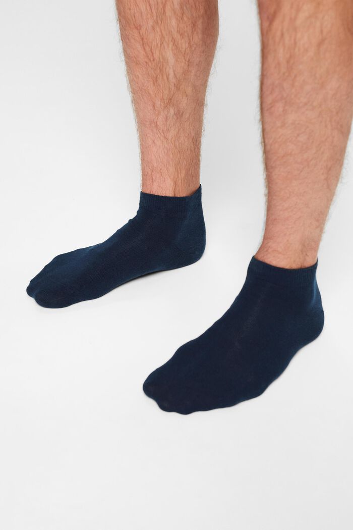 5er-Pack Sneaker-Socken aus Baumwoll-Mix, MARINE, detail image number 3