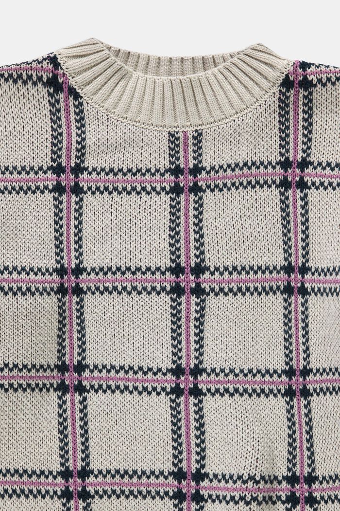 Karierter Pullover, ICE, detail image number 2