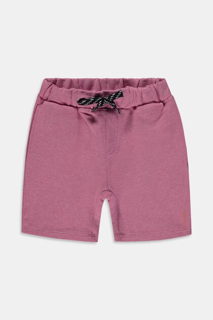 Shorts knitted, DARK PINK, overview