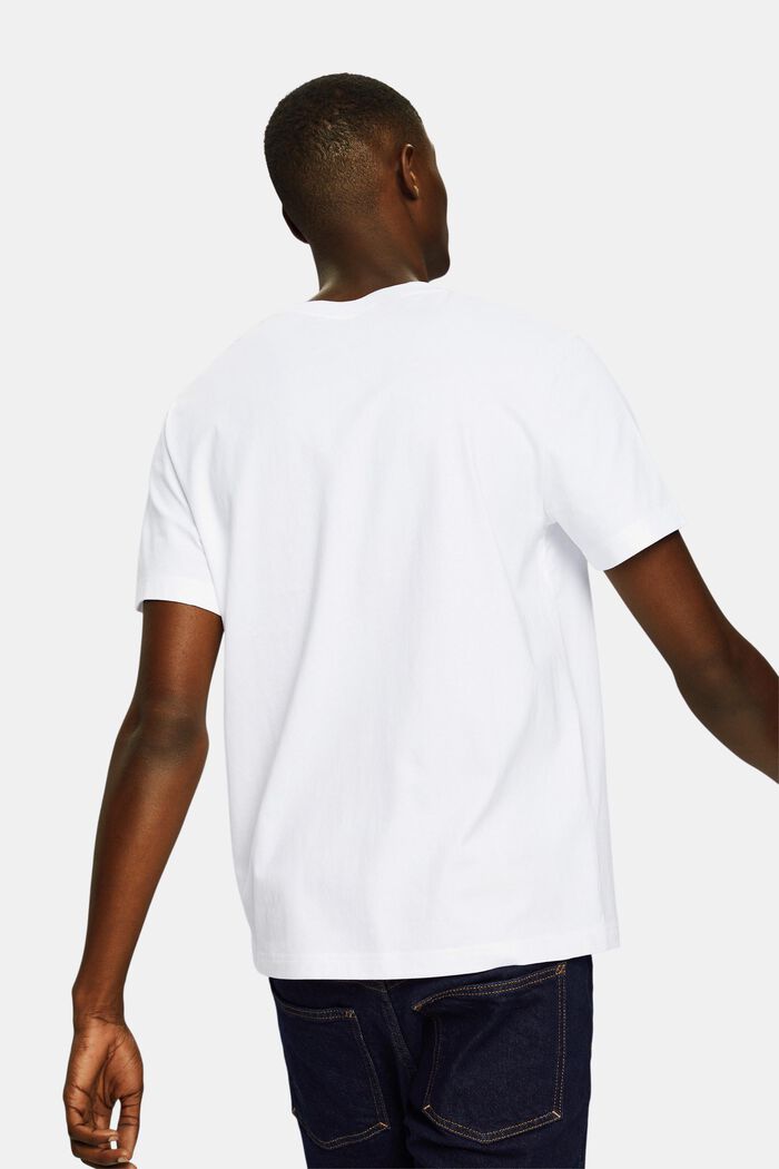 Unisex Logo-T-Shirt, WHITE, detail image number 2