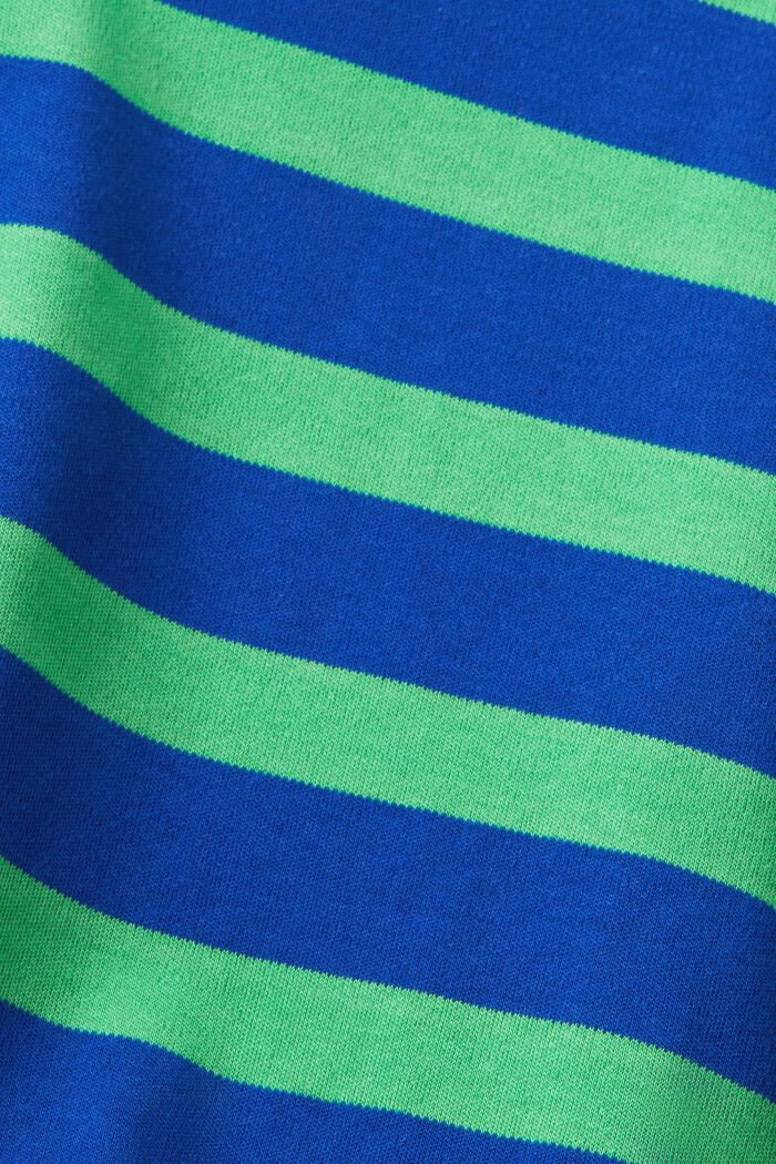 Gestreiftes T-Shirt im Twistdesign, BRIGHT BLUE, detail image number 5