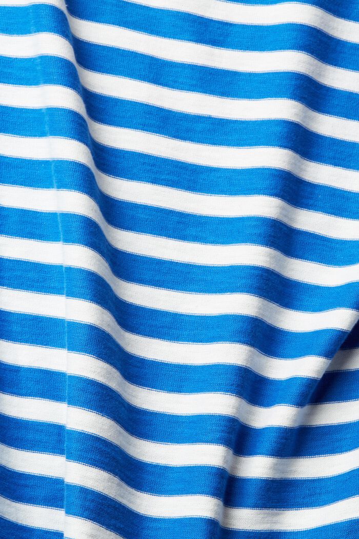Streifen-T-Shirt, BRIGHT BLUE, detail image number 4
