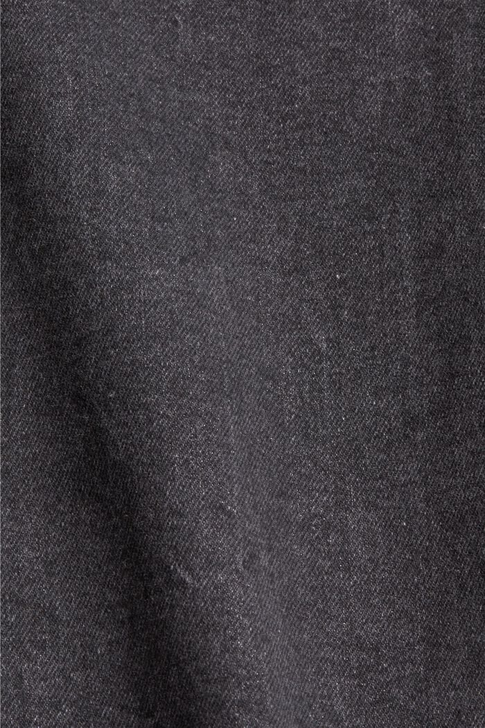 Kernige cropped Jeans aus Bio-Baumwolle, GREY DARK WASHED, detail image number 4