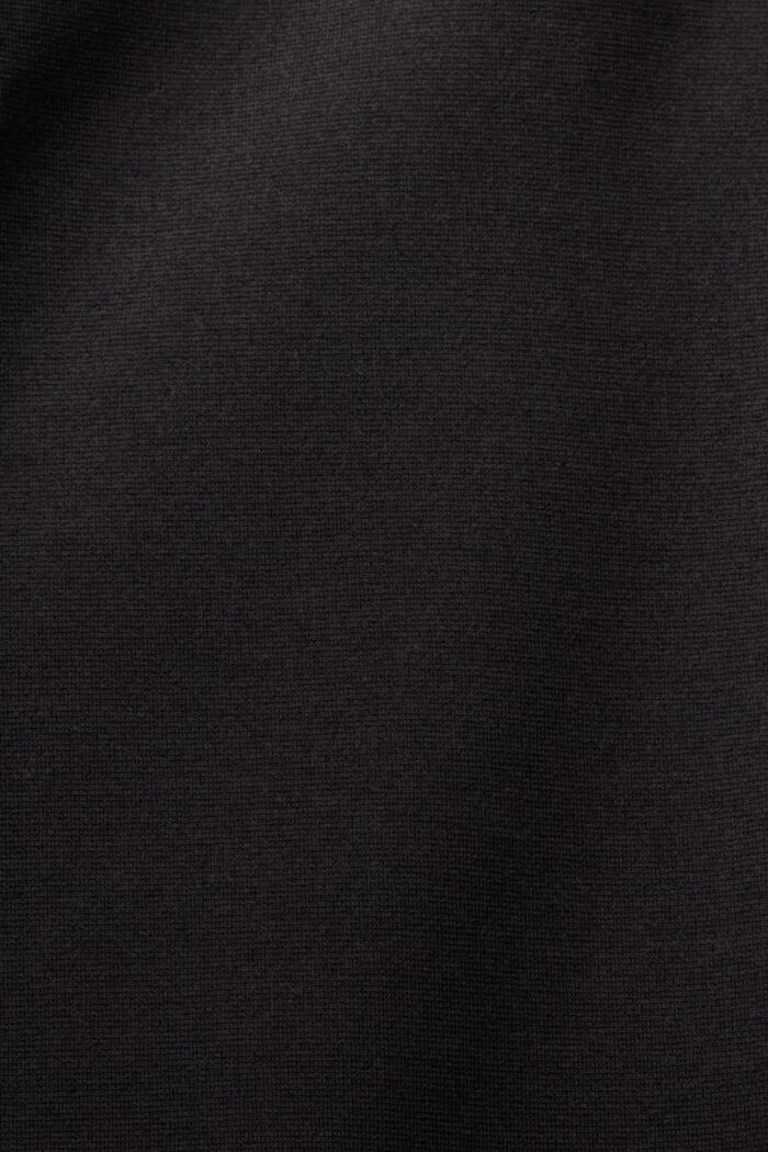 Puntohose mit Reißverschluss am Saum, BLACK, detail image number 5
