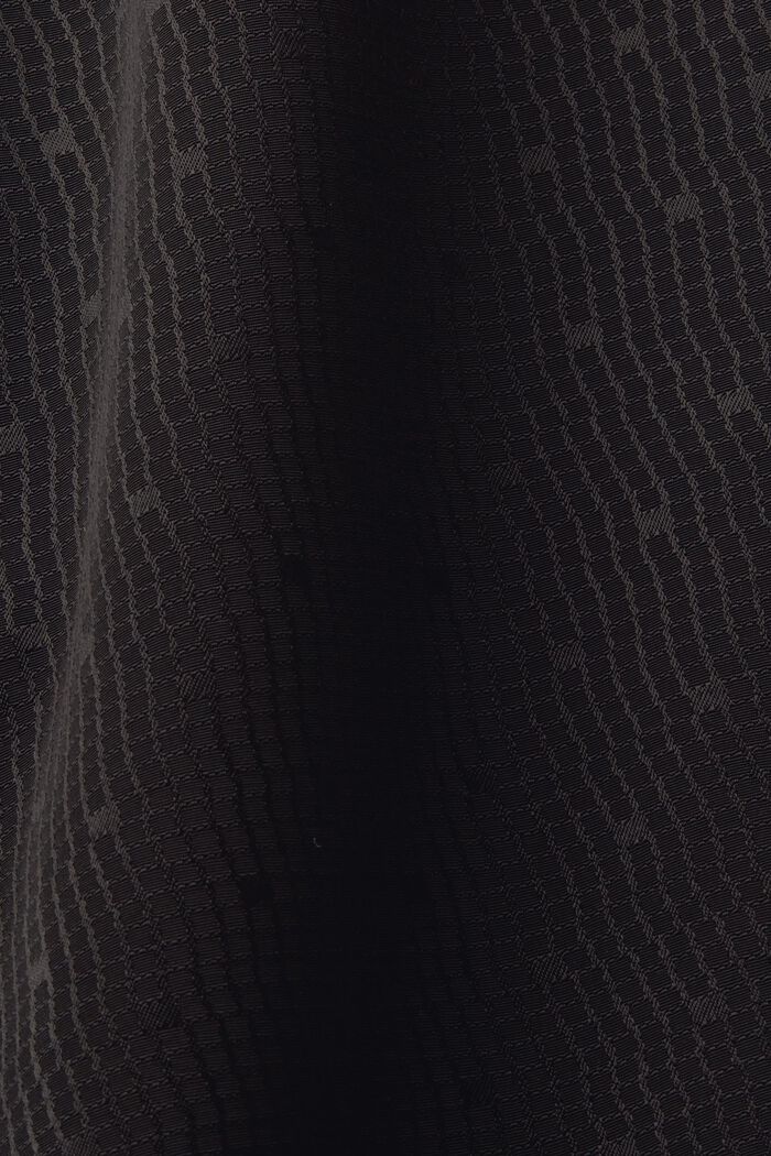 Ärmelloses Jacquard-Etuikleid, BLACK, detail image number 5