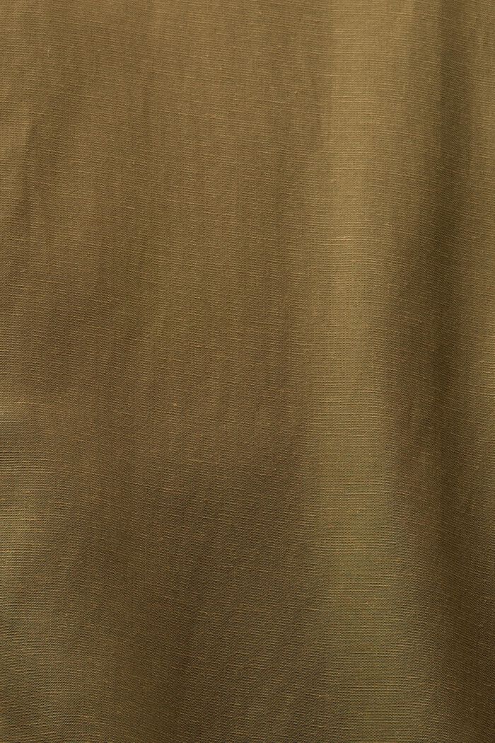 Blouses woven, KHAKI GREEN, detail image number 5