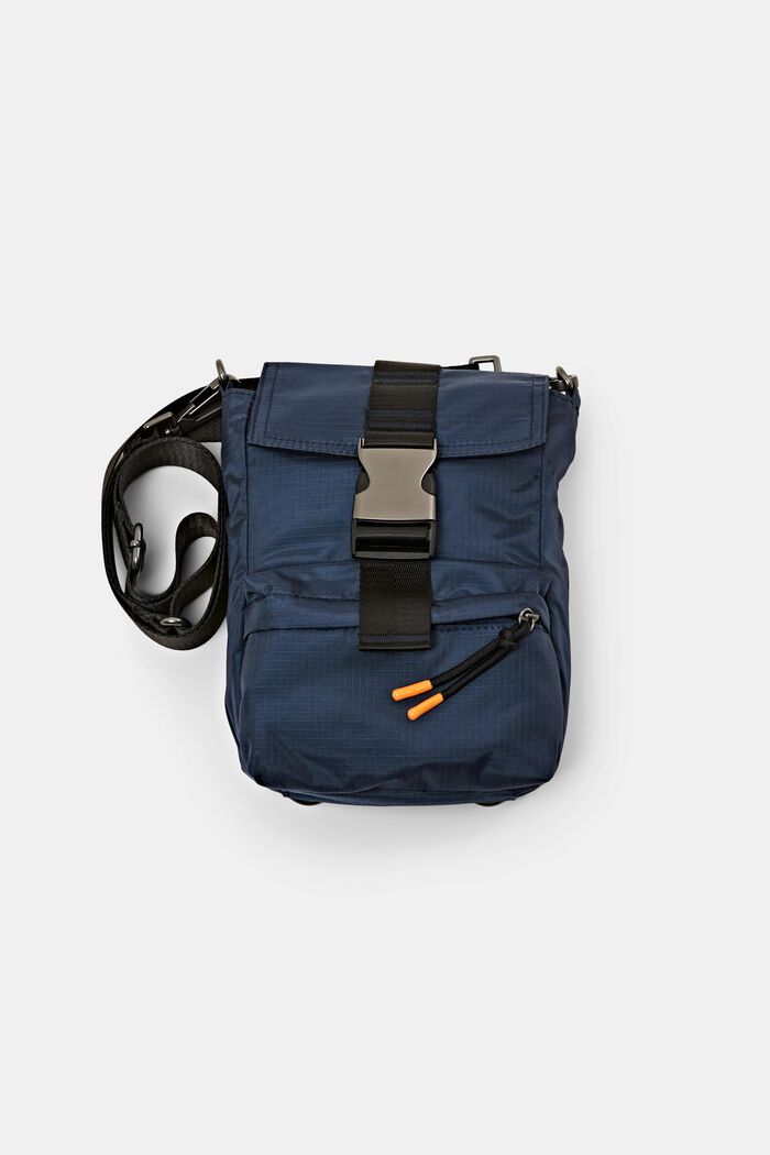 Ripstop-Schultertasche, PETROL BLUE, detail image number 0