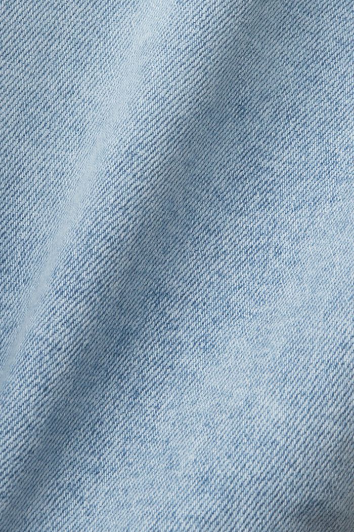 Lockere Jeansshorts in schmaler Passform, BLUE LIGHT WASHED, detail image number 5