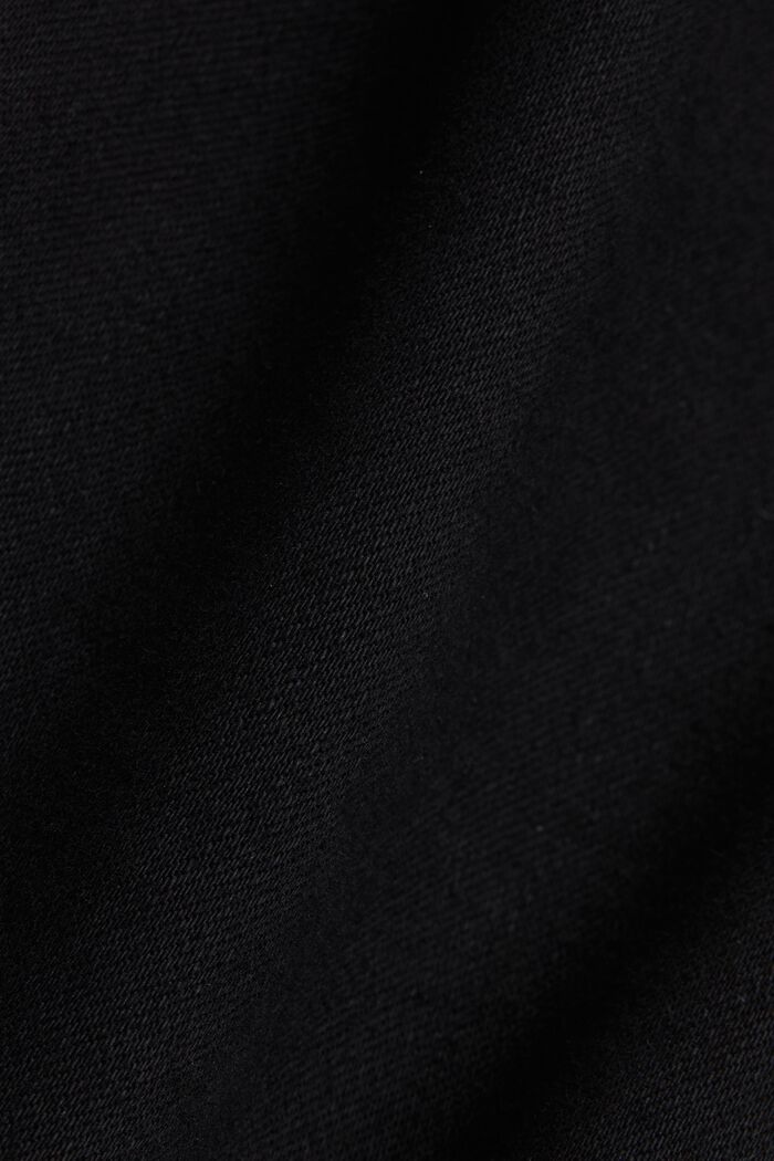 Softe High-Waist-Pants mit Stretch, BLACK, detail image number 0