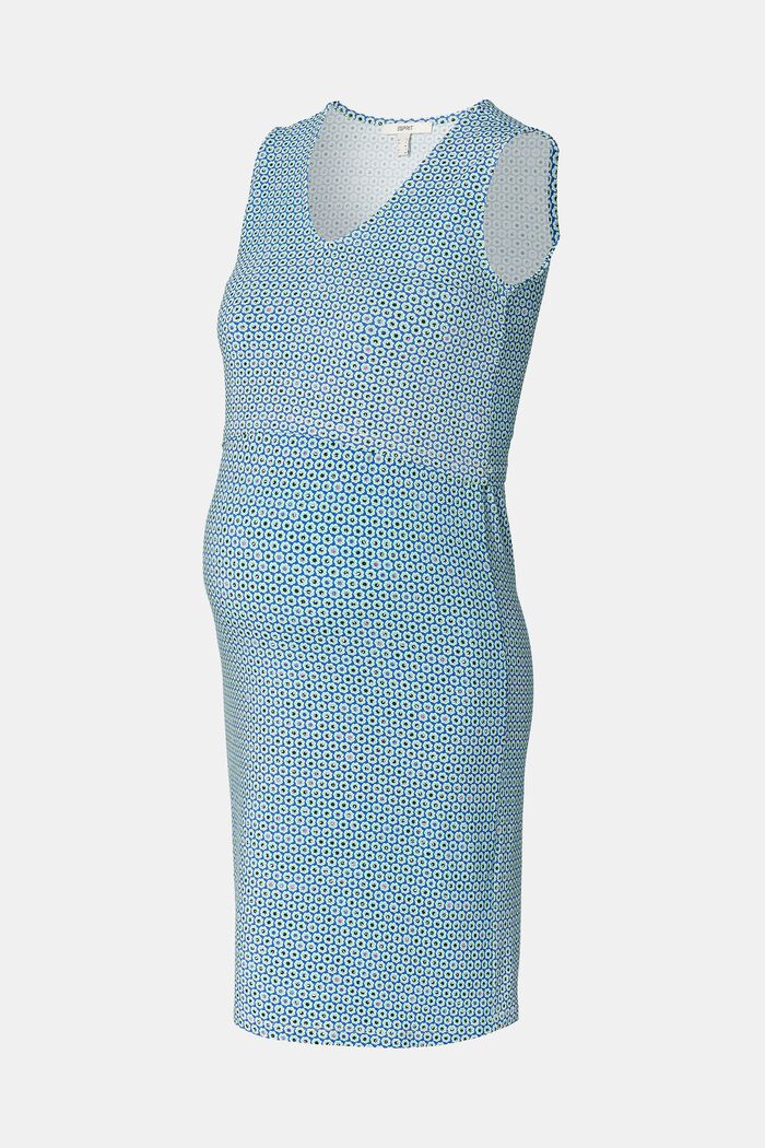 Geblümtes Jerseykleid mit Stillfunktion, PASTEL BLUE, detail image number 6