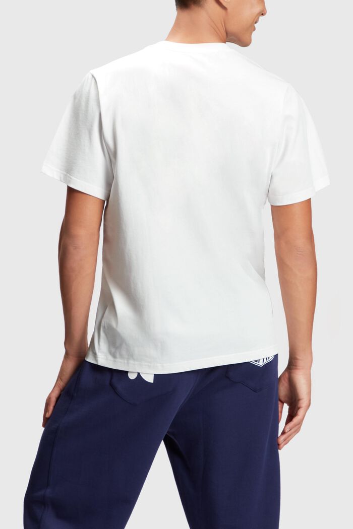T-Shirt im Flicken-Look, WHITE, detail image number 1