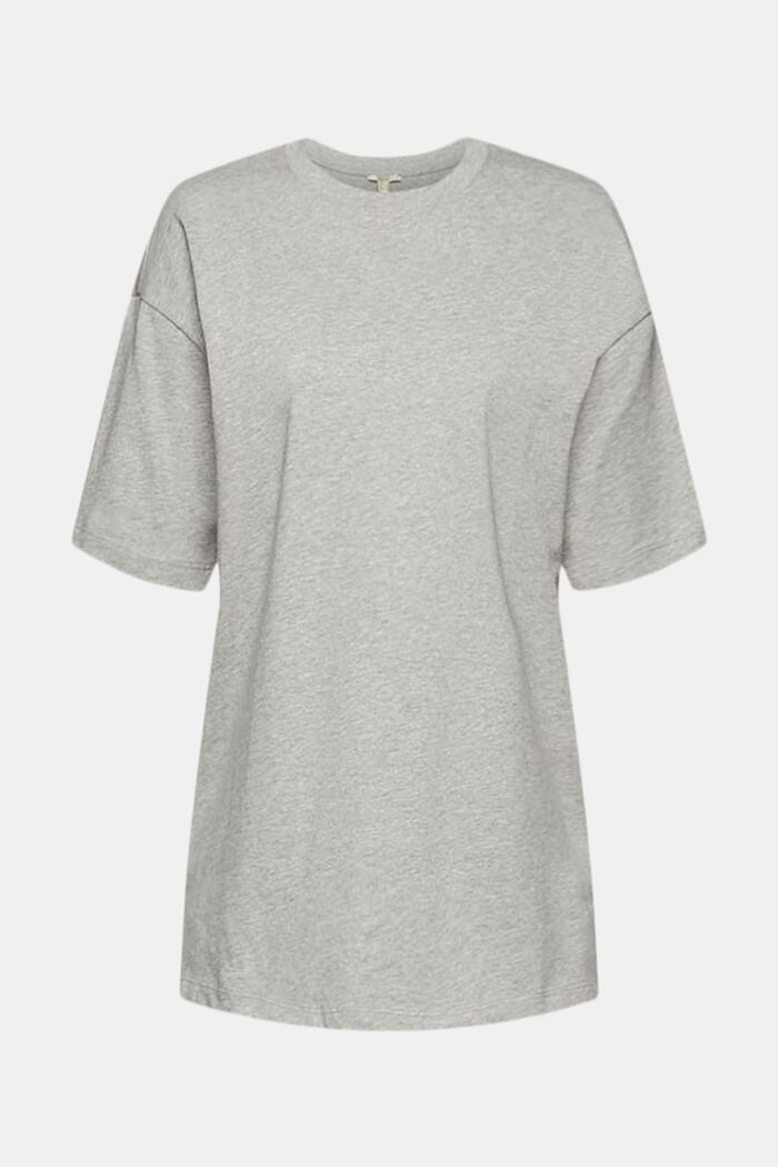 Oversize T-Shirt aus Baumwolle, LIGHT GREY, detail image number 6