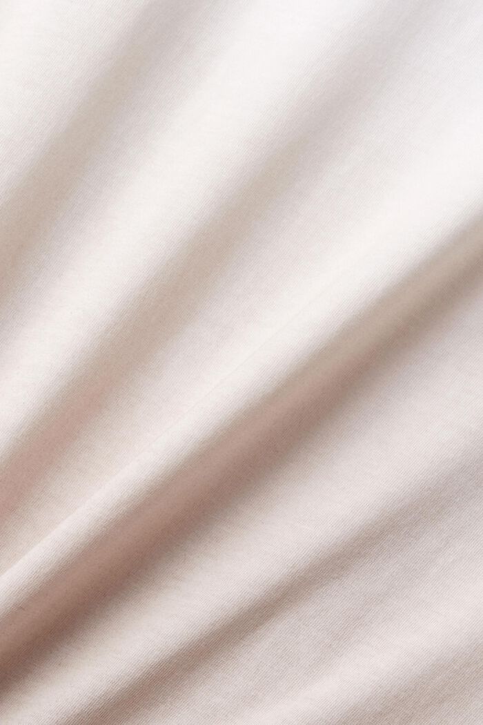 Zweifarbig blass gefärbtes T-Shirt, WHITE, detail image number 4