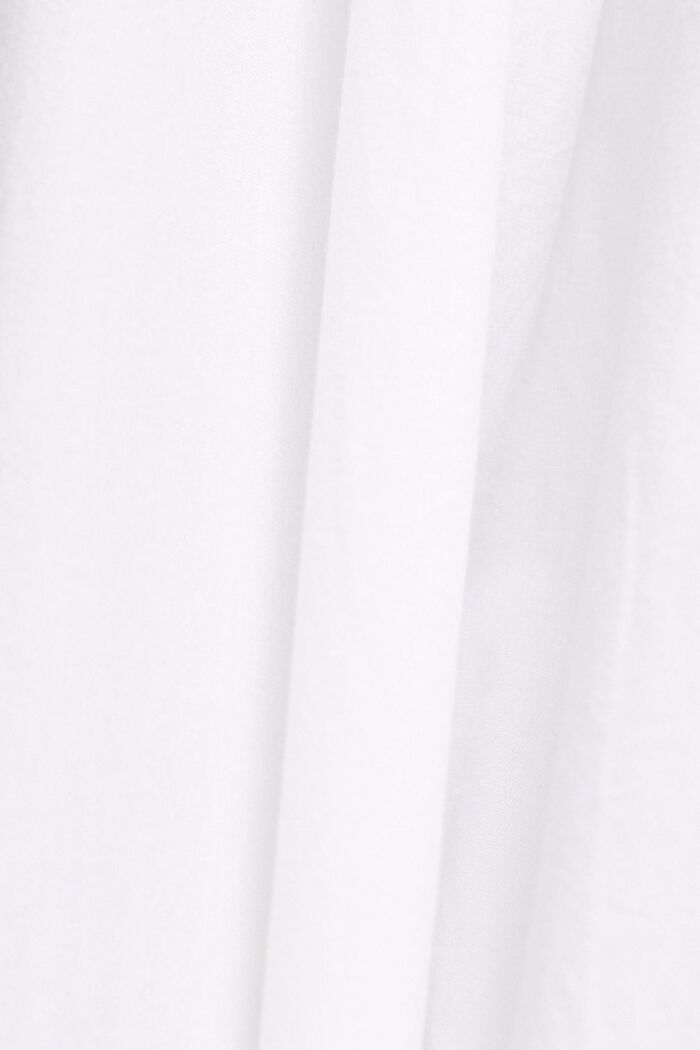 Baumwollbluse mit Tasche, WHITE, detail image number 6