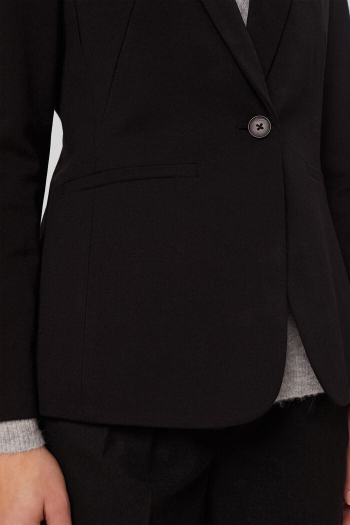 PUNTO Mix + Match Jersey-Blazer, BLACK, detail image number 2
