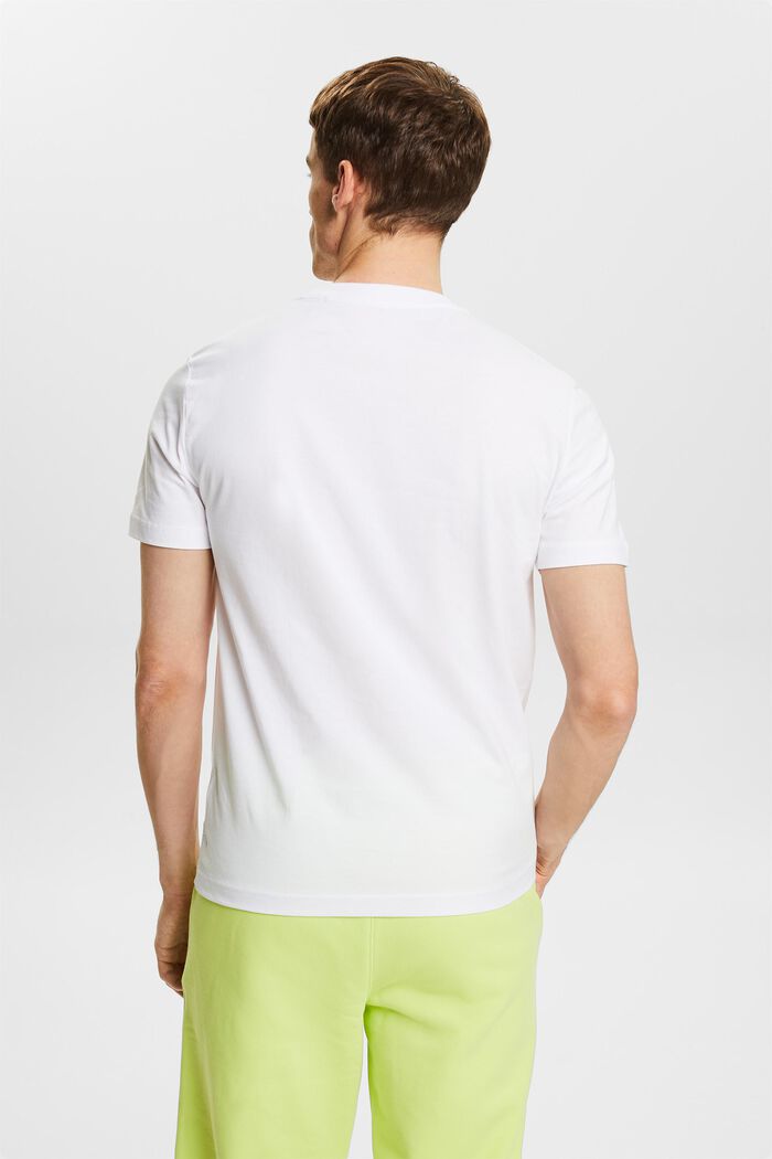T-Shirt aus Bio-Baumwoll-Jersey, WHITE, detail image number 3