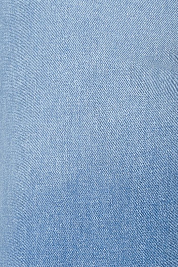 Jeans mit ausgestelltem Bein und Überbauchbund, BLUE MEDIUM WASHED, detail image number 3