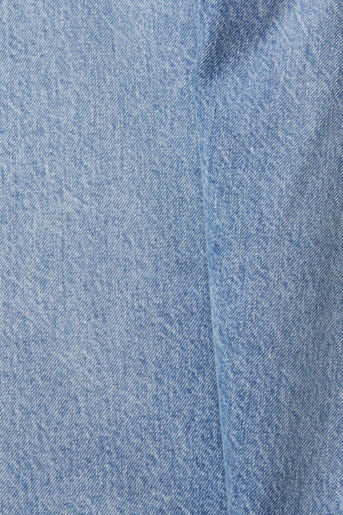 High-Rise-Jeans im Dad Fit, BLUE LIGHT WASHED, detail image number 8