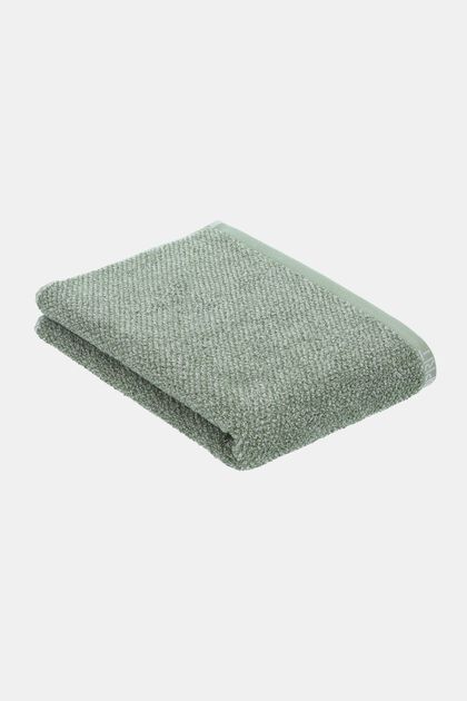Meliertes Handtuch, 100 % Baumwolle