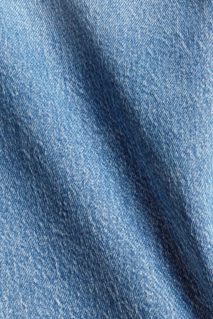Jeans mit Knopfleiste, BLUE MEDIUM WASHED, detail image number 4