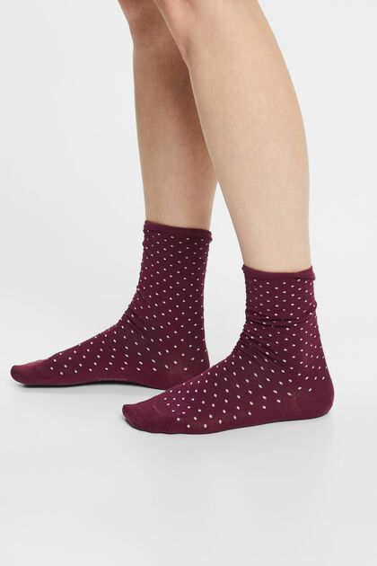 2er-Pack Socken mit Polka Dots, Bio-Baumwolle