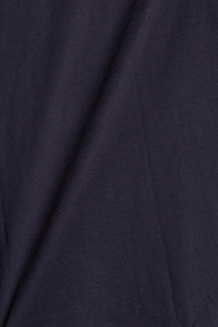T-Shirt mit Print, 100% Baumwolle, NAVY, detail image number 4