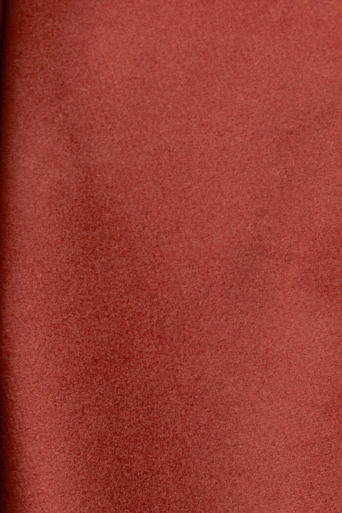 Mantel mit Wolle, CINNAMON, detail image number 1