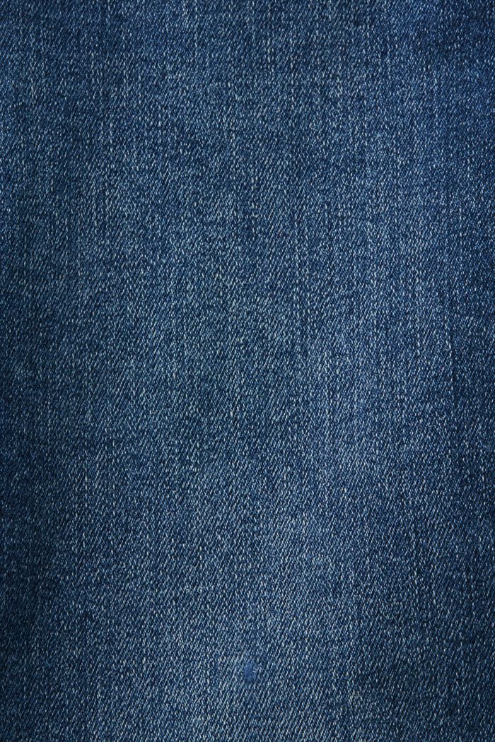 Recycelt: Skinny Jeans mit niedrigem Bund, BLUE MEDIUM WASHED, detail image number 6
