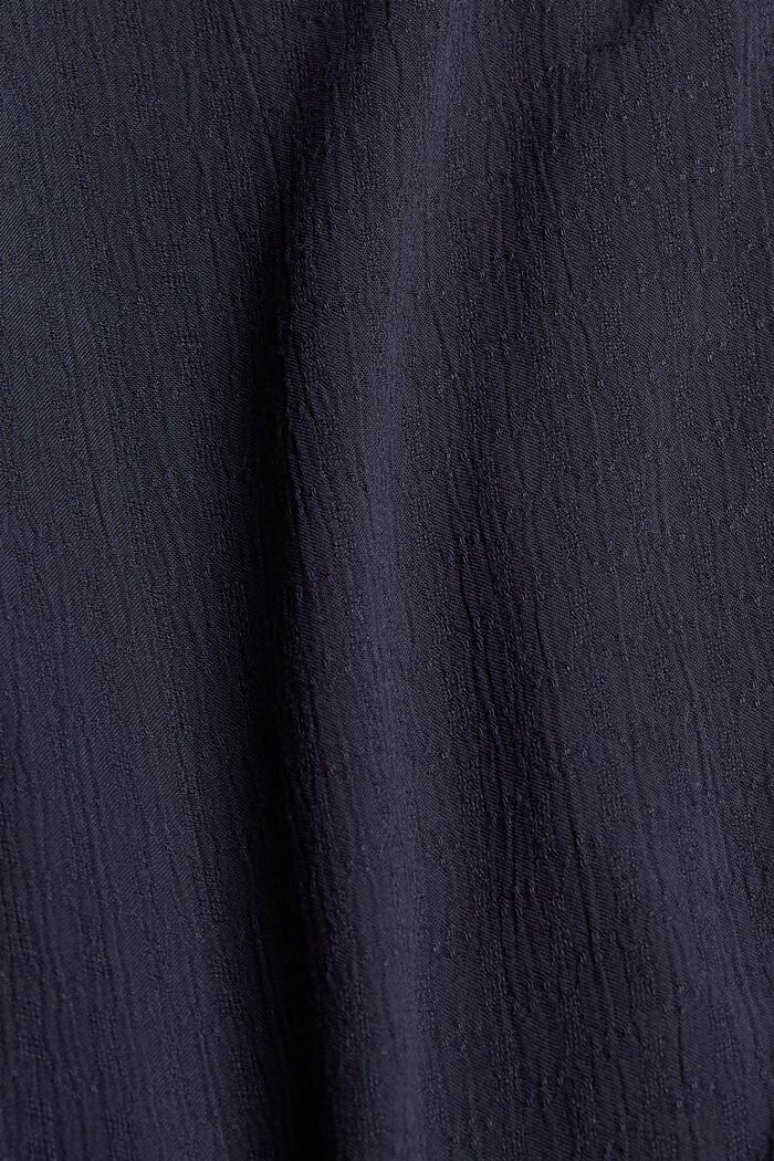 Bluse aus LENZING™ ECOVERO™, NAVY, detail image number 4