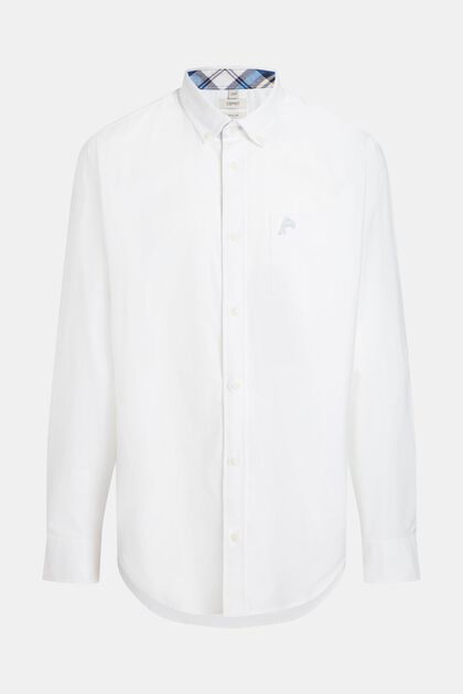 Regular-Fit-Oxfordhemd, WHITE, overview