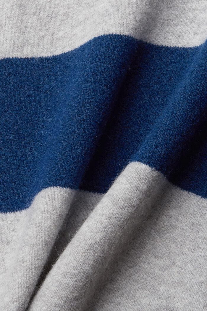 Mit Wolle: Pullover, PETROL BLUE, detail image number 1