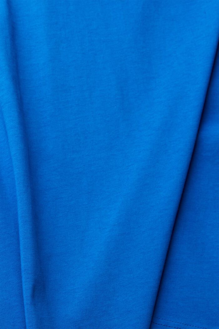 Unisex T-Shirt mit Print, BLUE, detail image number 5