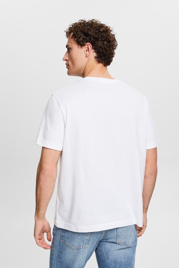 T-Shirt mit Grafikprint, WHITE, detail image number 3