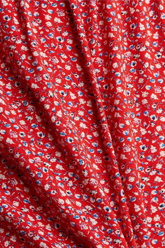 CURVY Print-Bluse aus LENZING™ ECOVERO™, RED, detail image number 1