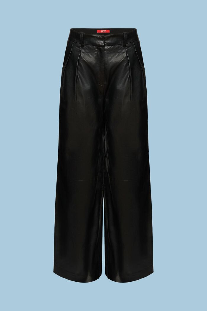 Lederhose mit weitem Bein, BLACK, detail image number 6