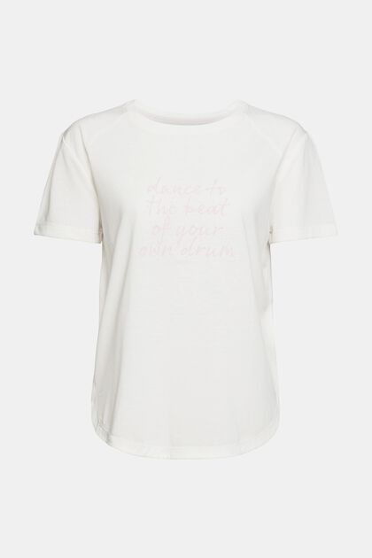 Active T-Shirt mit Print, LENZING™ ECOVERO™