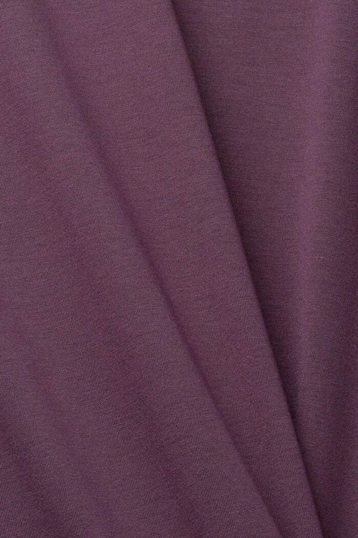 Recycelt: Active-T-Shirt, AUBERGINE, detail image number 5
